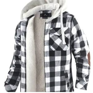 Checkered winter/fall hoodie
